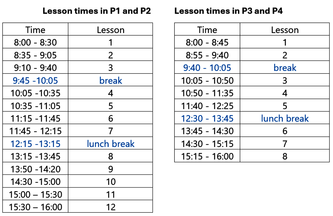 Lesson_Times_Primary_School